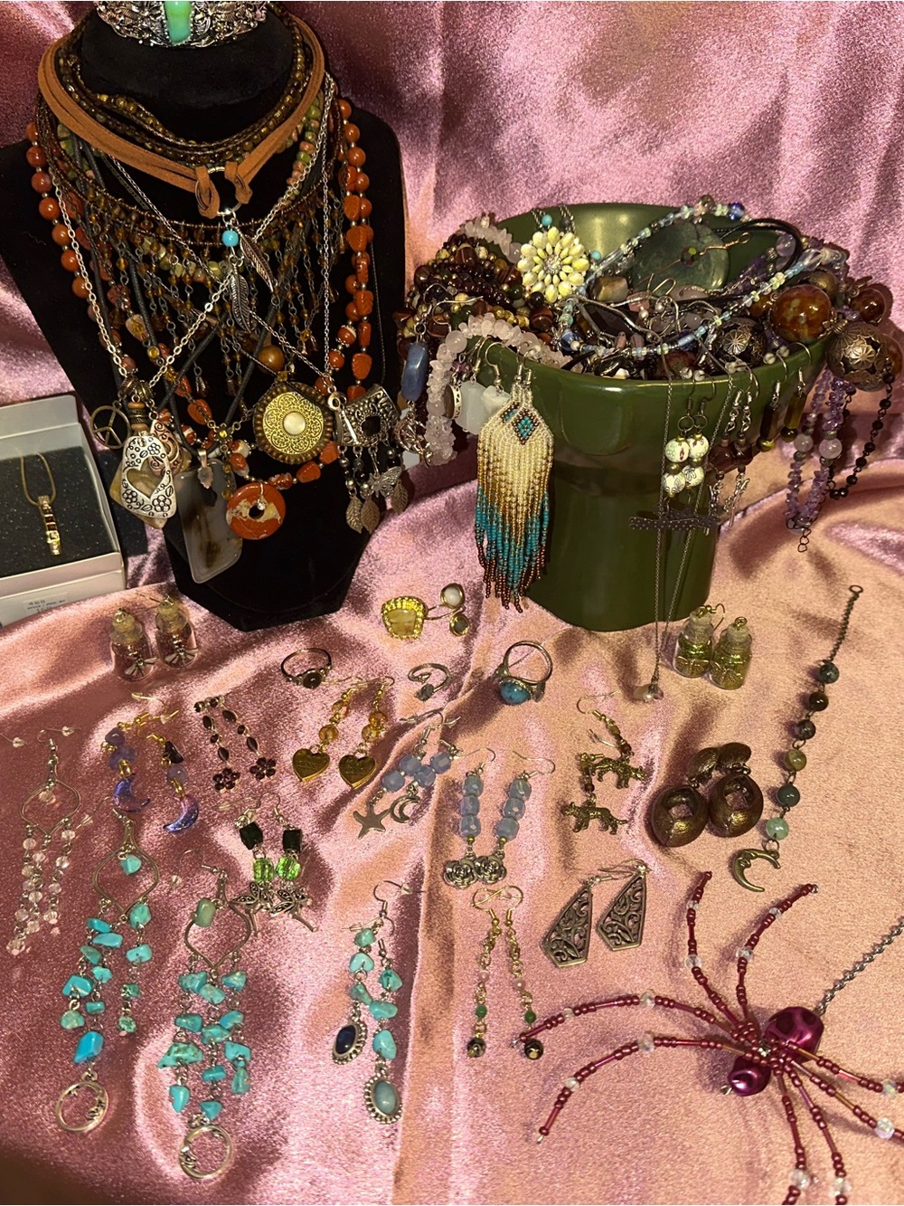 Fall-Themed Fairy Jewelry Jar